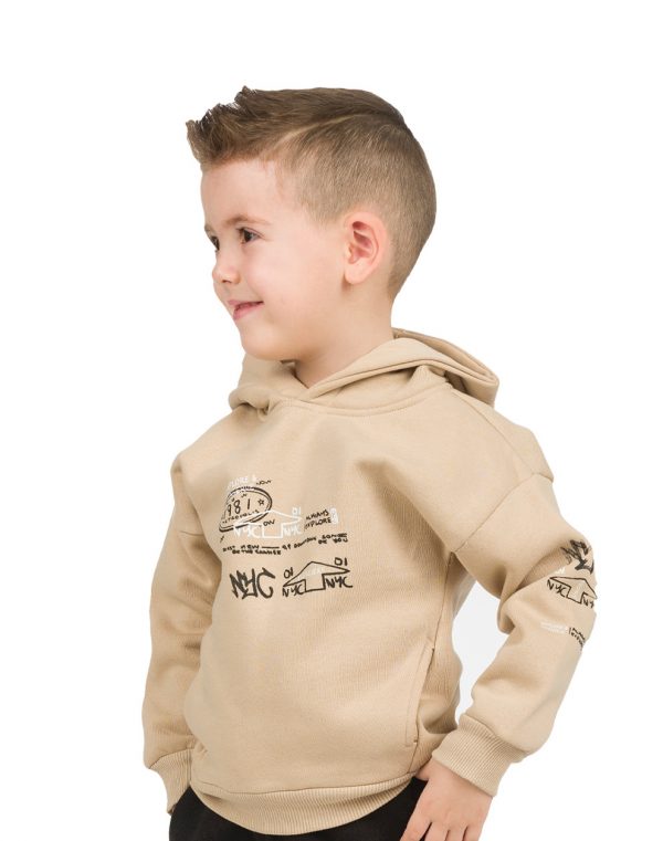 Hoodie with print