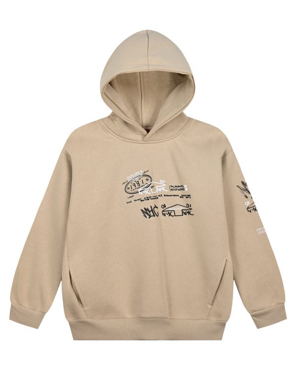 Hoodie with print