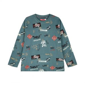 Long sleeve jersey shirt for boys