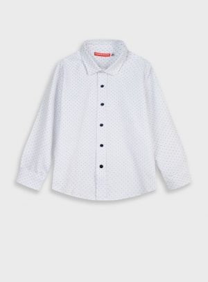 Printed button up shirt