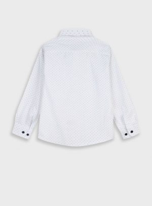 Printed button up shirt