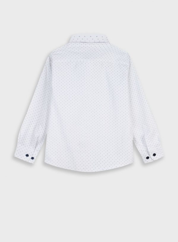 Printed button up shirt