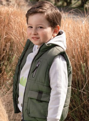 Sleeveless vest jacket