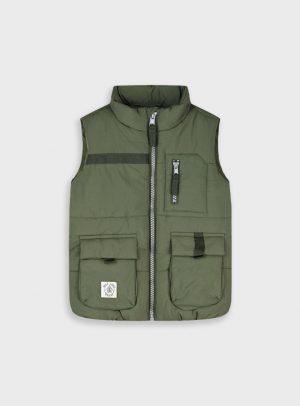 Sleeveless vest jacket