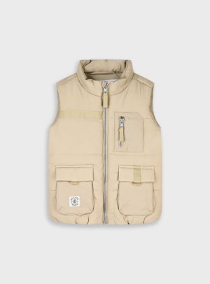 Sleeveless vest jacket