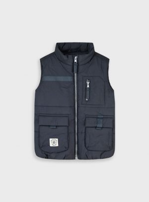 Sleeveless vest jacket