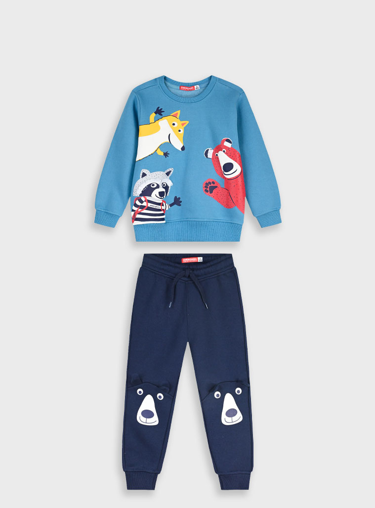 Φούτερ φόρμα με τύπωμα Φούτερ φόρμα με τύπωμα