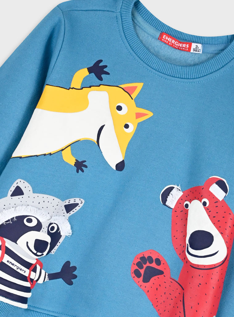 Φούτερ φόρμα με τύπωμα Φούτερ φόρμα με τύπωμα