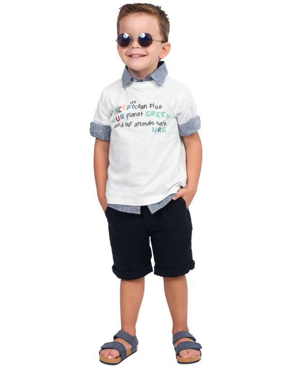 Button down shirt for boys