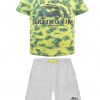 Set with printed t-shirt for boys