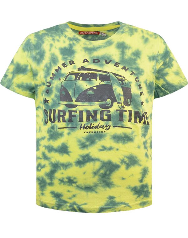Set with printed t-shirt for boys