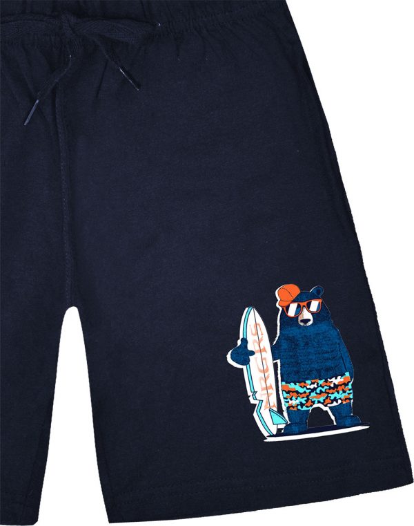 French terry bermuda for boys