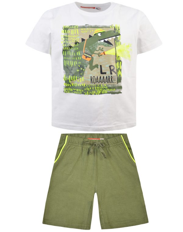 Set with print for boys