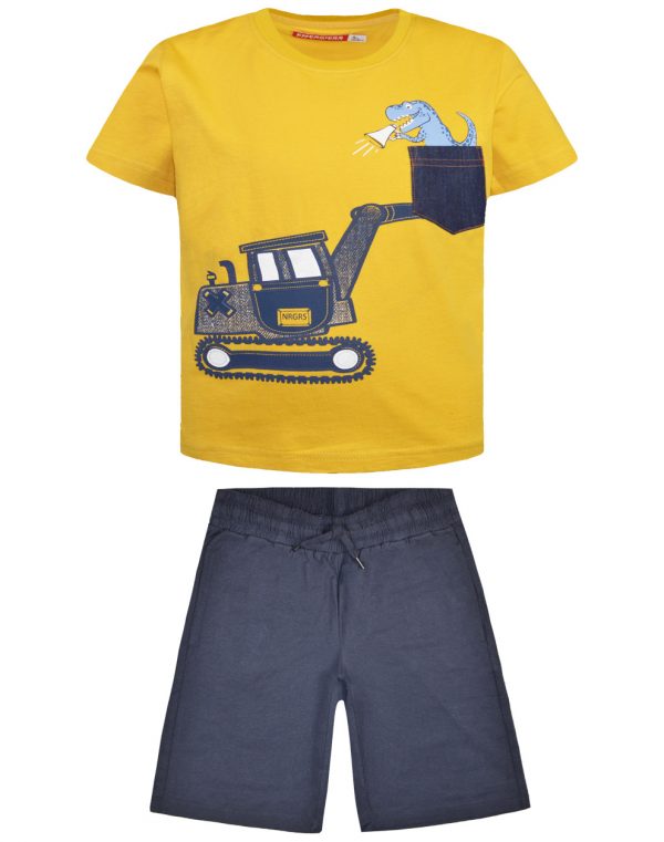 Set with print for boys