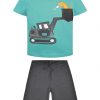 Set with print for boys