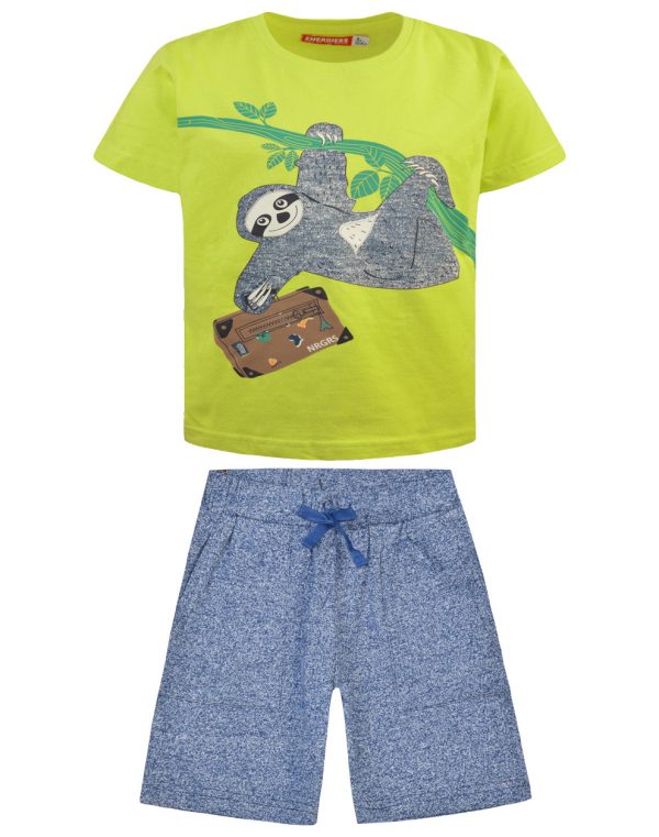 Set with print for boys