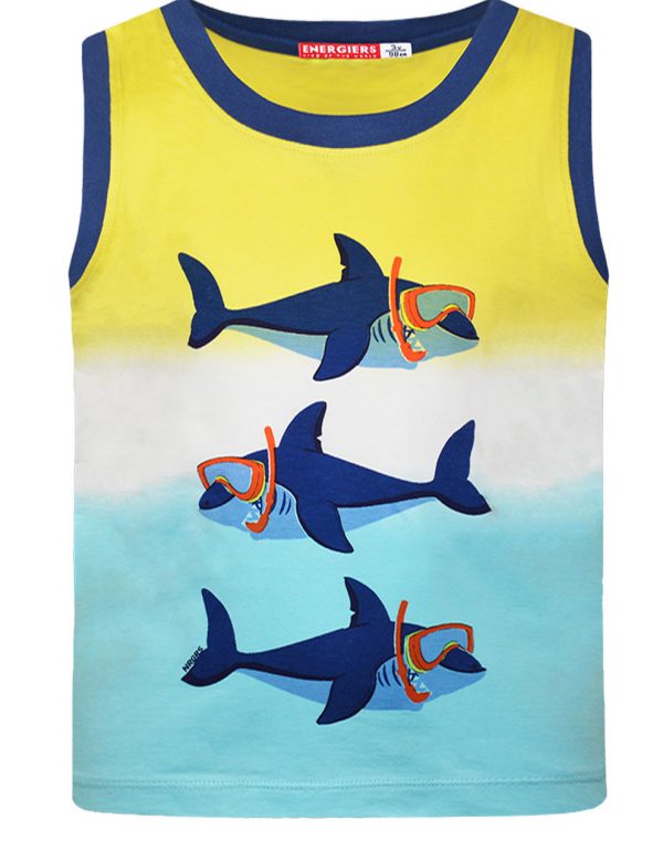 Jersey set print sharks