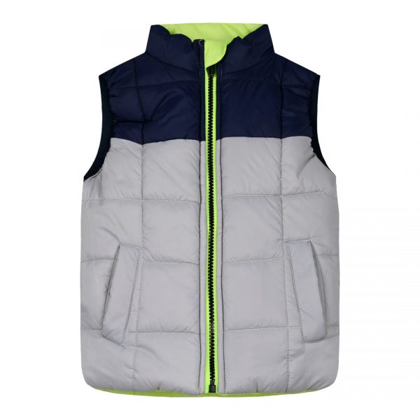 Boy΄s neon double faced vest jacket