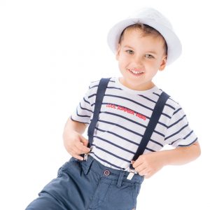 Boy΄s stripped t-shirt with print