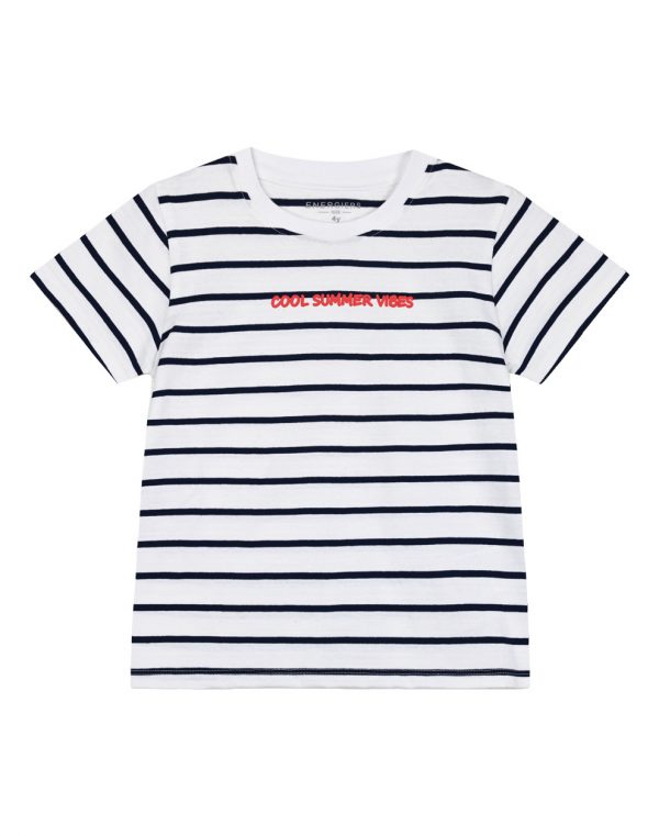 Boy΄s stripped t-shirt with print
