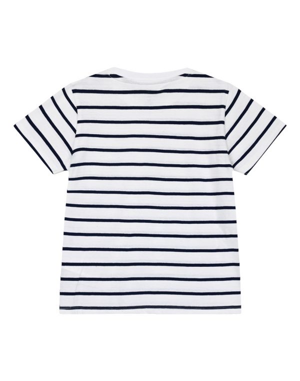 Boy΄s stripped t-shirt with print