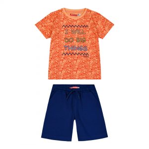 Boy΄s set with print on the shirt