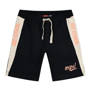 Boy΄s bermuda with panelling and print