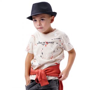 Boy΄s all over printed jersey t-shirt with print