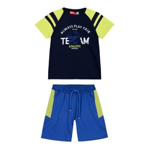 Boy΄s jersey set with print