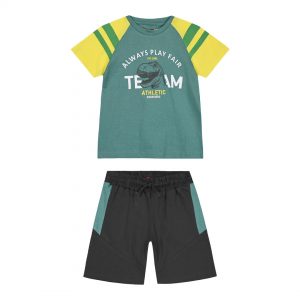 Boy΄s jersey set with print