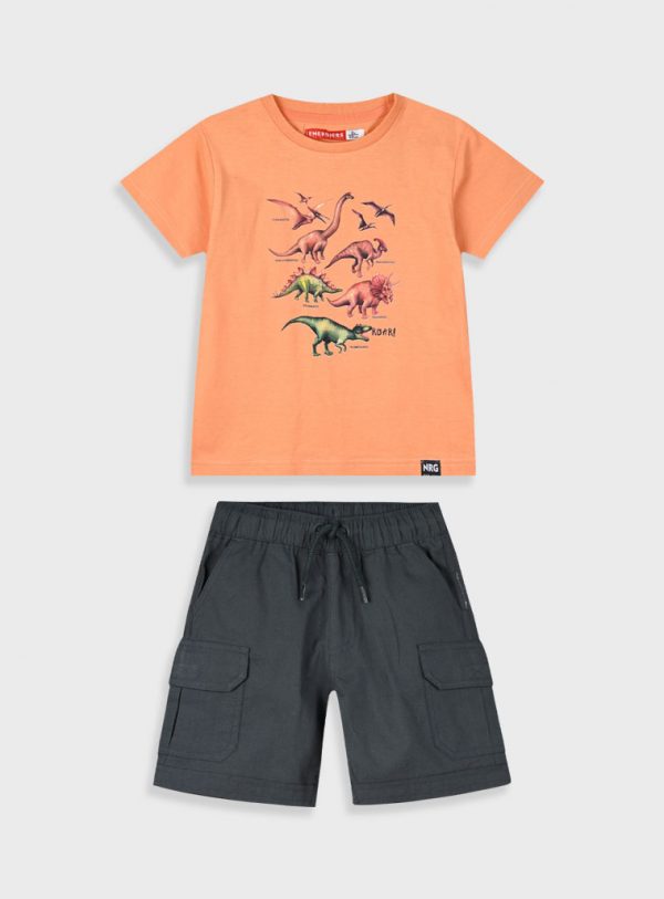 Set with print for boys