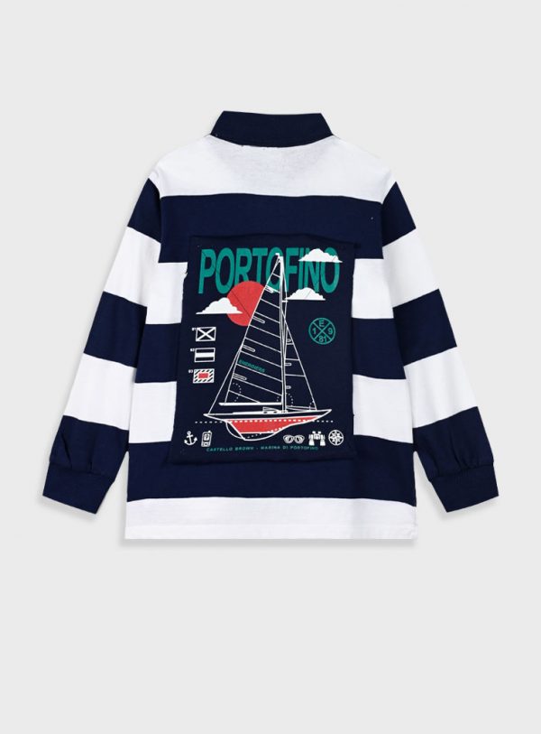 Striped shirt for boys