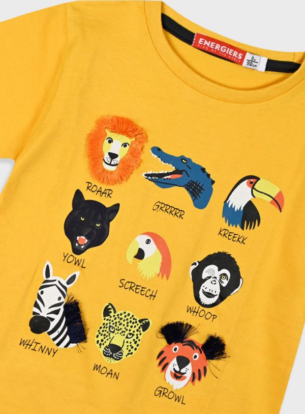 Set with print for boys