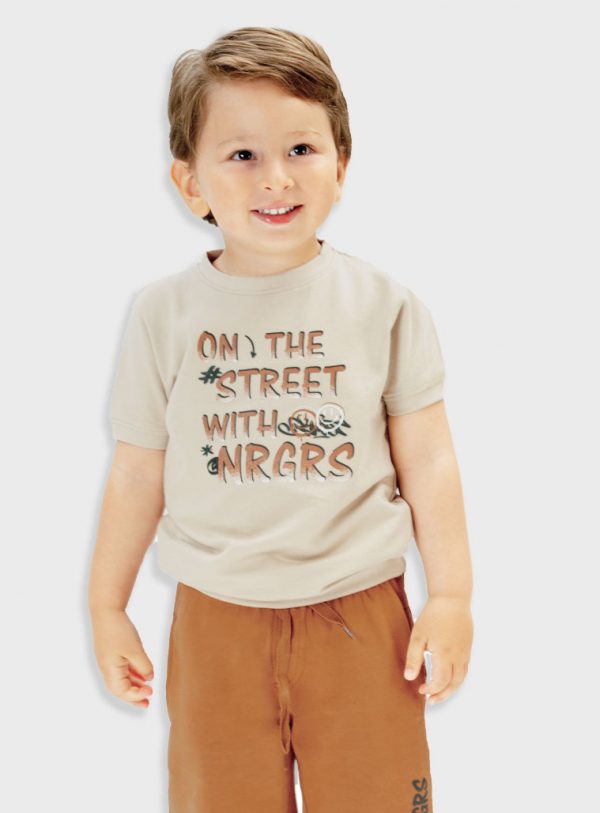 Set with print for boys