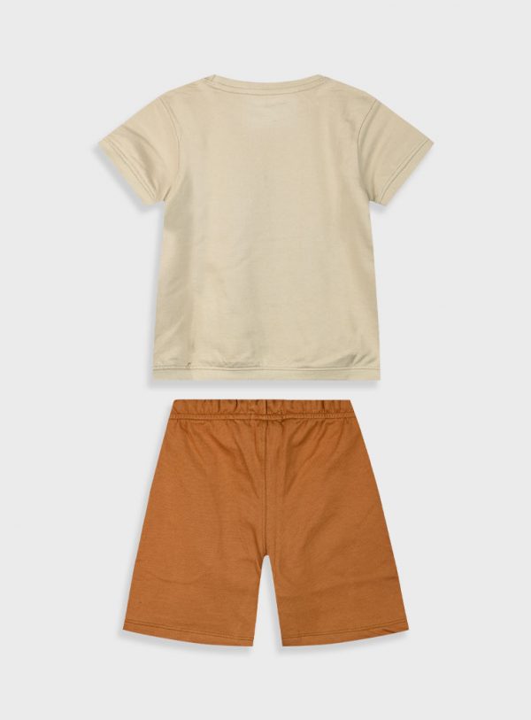 Set with print for boys