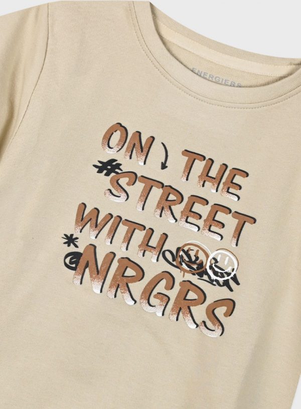 Set with print for boys