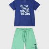 Set with print for boys