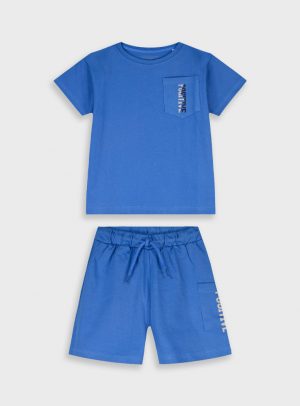 Set with print for boys