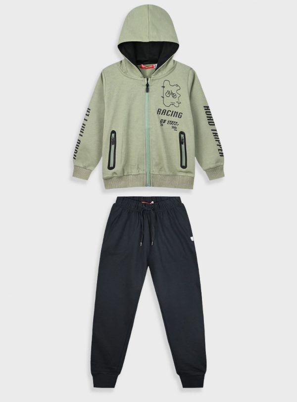 Tracksuit with print for boys
