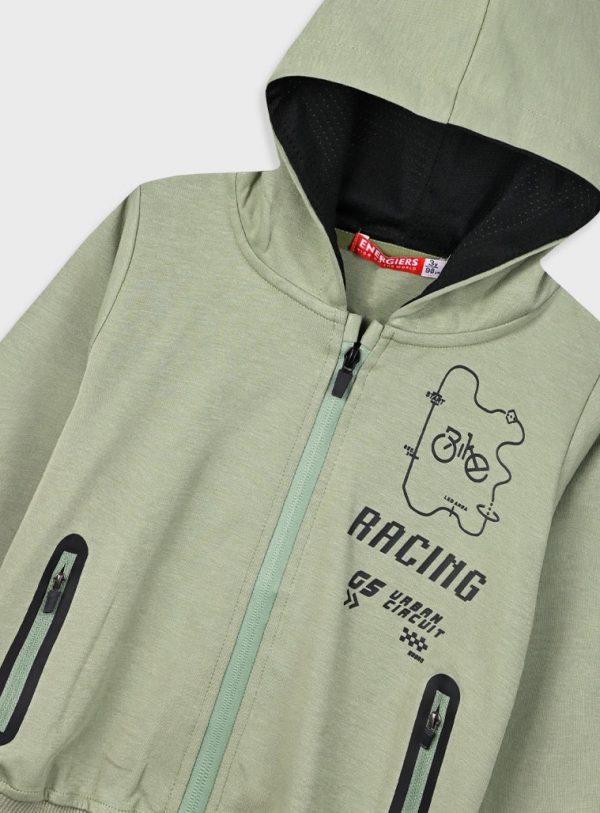 Tracksuit with print for boys