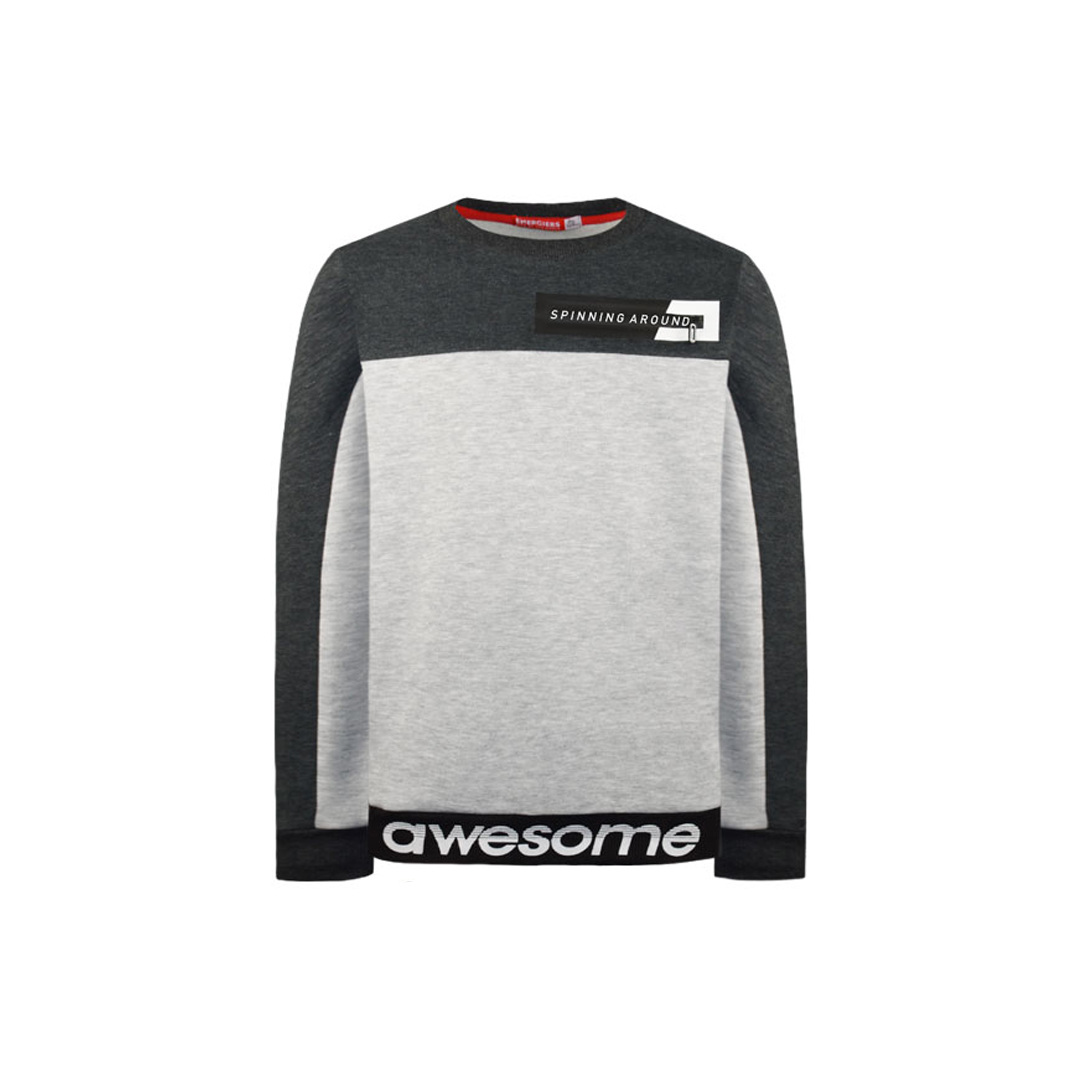 Μπλούζα φούτερ με τύπωμα Μπλούζα φούτερ με τύπωμα