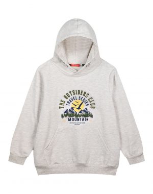 Boy΄s fleece sweatshirt with hood