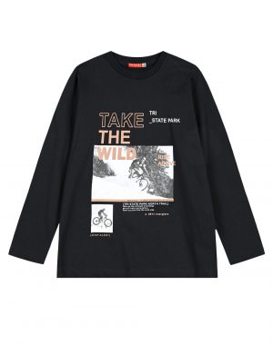 Boy΄s cotton blouse with print