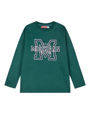 Boys΄ Mako Print Cotton T-Shirt