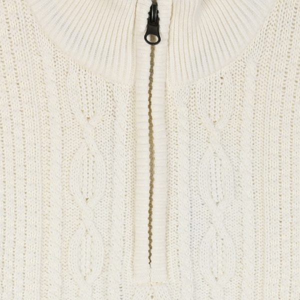 Cable knit pullover for boys