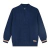 Cable knit pullover for boys