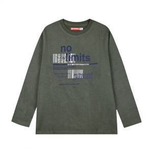 Long sleeve jersey shirt for boys