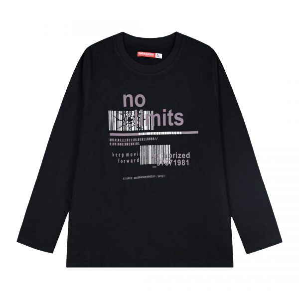 Long sleeve jersey shirt for boys
