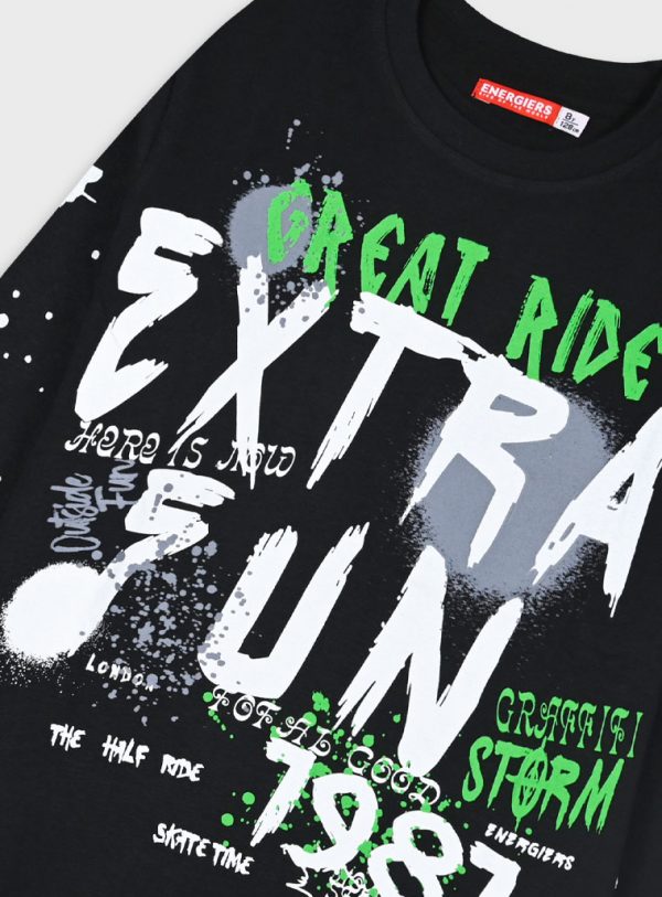 Long sleeve jersey shirt for boys