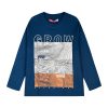 Long sleeve jersey shirt for boys